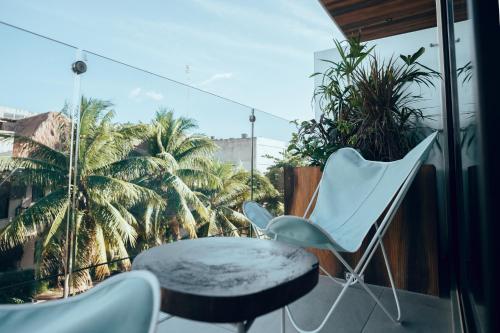 Terraza/balcón, CALIXTA Hotel in Playa del Carmen