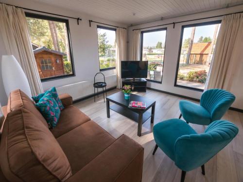 Luxury Forest Lodge with Private Garden in Poppel
