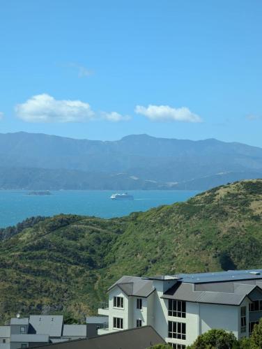View, Brand New 3-Bedroom, 2-Bathroom Free Private Parking Wellington Bay Views in North Wellington