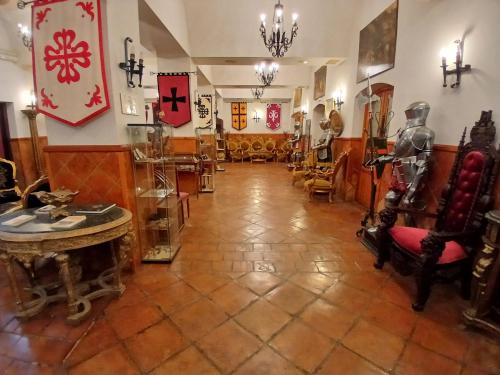 Krogs/atpūtas telpa, Hotel Rural Hospederia de los Calatravos in La Calzada de Calatrava