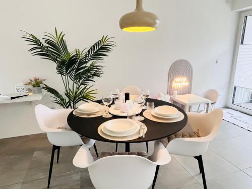 設施, Apartment LilaMoon Unna Dortmund Flughafen Parkplatz Netflix Disney plus 80qm Erdgeschoss in 烏納