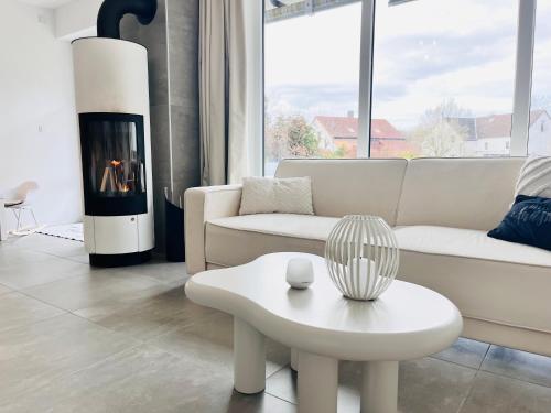 Apartment LilaMoon Unna Dortmund Flughafen Parkplatz Netflix Disney plus 80qm Erdgeschoss in 烏納