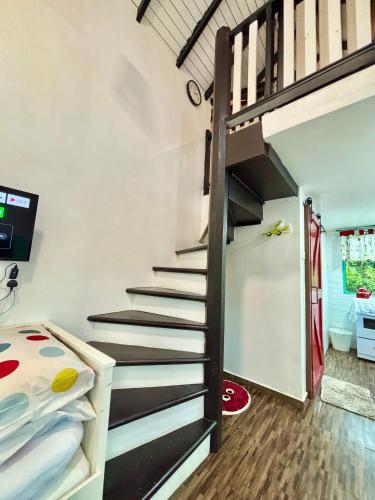 Exterior view of Wifi Netflix Tiny House near Jetty of Kuala Besut 4 pax