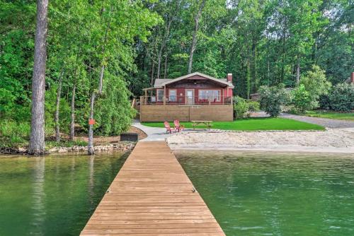Waterfront Lake Martin Home with Grill and Beach!