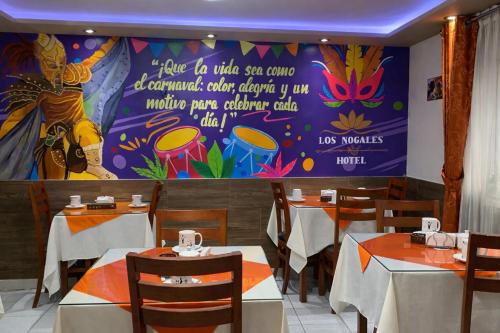 مطعم, Hotel Los Nogales in كاجاماركا