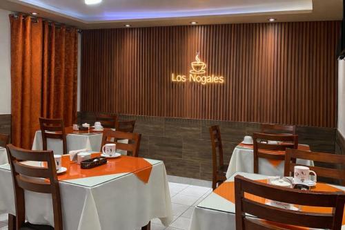 مطعم, Hotel Los Nogales in كاجاماركا