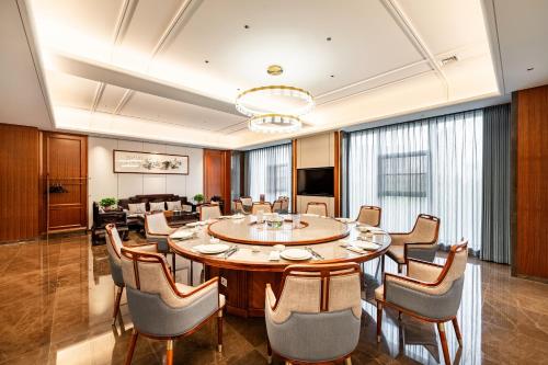 Restaurant, Wuwei Binhu Hotel in Wuwei