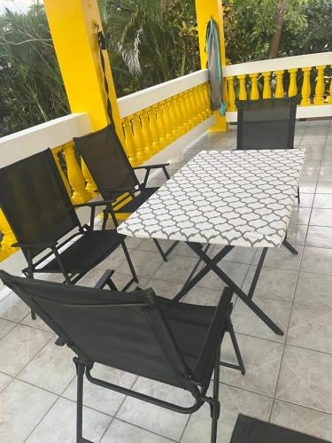 Balkons/terase, Casa Peace Haven Beach House Aguada in Aguada