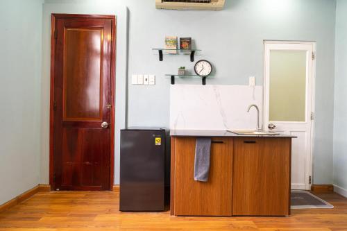 kuchnia, G9 Homestay - Walking Street near Bui Vien Street