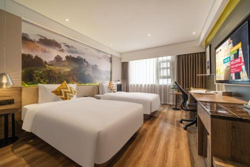 Echarm PLUS Hotel Chongqing Liziba Lianglukou Subway Station – Chungking (Chongqing), KY