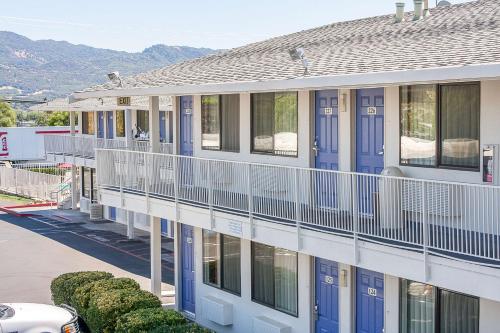 A szálláshely kívülről, Motel 6 Ukiah, CA in Ukiah (Kalifornia)