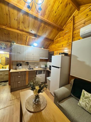 virtuve, Cabaña Ananda Río Mundo (Cabana Ananda Rio Mundo) in Ripoar