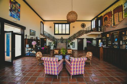 Előcsarnok, Hacienda Guadalupe Hotel in Guadaloupe