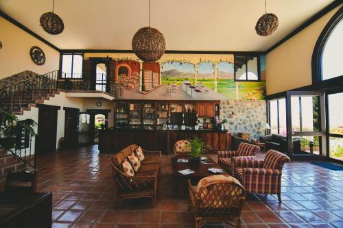 Előcsarnok, Hacienda Guadalupe Hotel in Guadaloupe