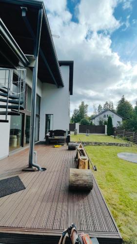 Boho Style Luxury with a private Spa in Toivola