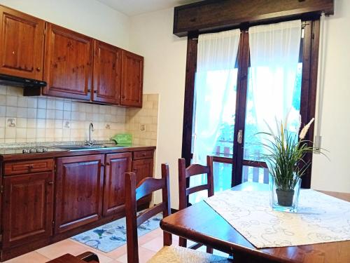 virtuve, Residence Giardino in Montecreto