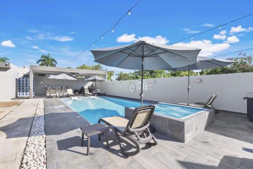 AQUA Ville Moderna 1 - Spacious 4BR Villa-Suite with King Beds – khách sạn tại Dorado