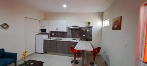 Küche, Tres Palmas Departamentos in Los Mochis