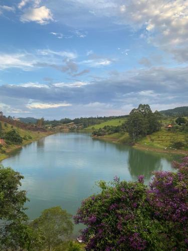 Chalé da lagoa
