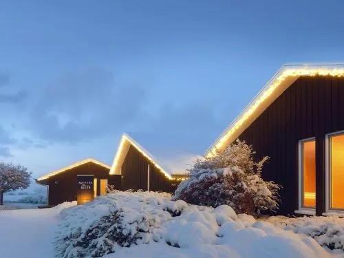 Schwarzes Holzferienhaus mit Sauna in Zierow -- SONNENECK -- 500m zum Ostsee-Strand, 4 - 6 Personen in Zierow, Deutschland