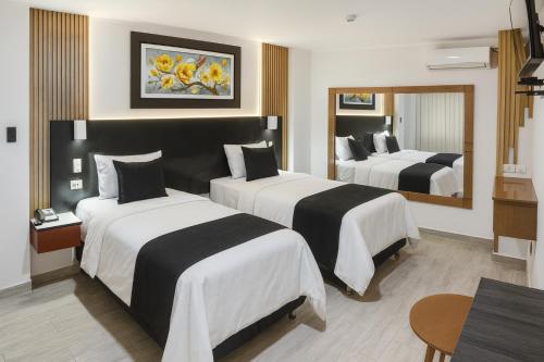 2 twin beds