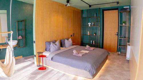 1 double bed