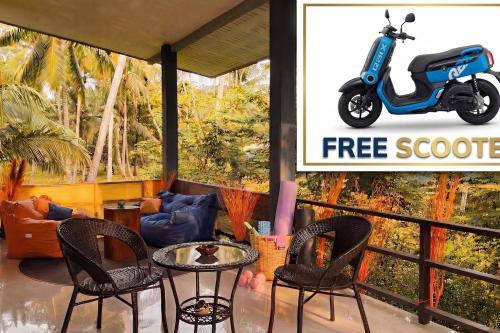 Garden Retreat Soft mattress 7min beach 300MBit WiFi, Ko Pha Ngan
