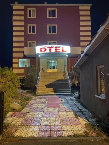 A szálláshely kívülről, Grand Aral Otel in Aksaray