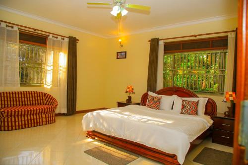 1 double bed