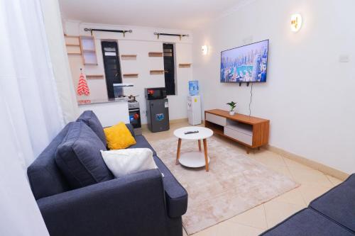 Comoditats, Modern 1BR Apartment in Membley & near Ruiru Bypass, Kenyatta University & AMREF, Fast WiFi & Parkin in Ruiru