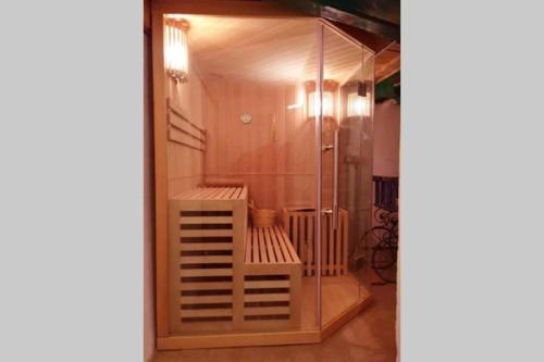 Sauna, Stilvolles Landhaus im Dreiländereck (Stilvolles Landhaus im Dreilandereck) in Felsőszölnök
