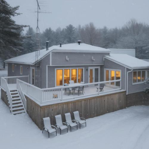 外部景觀, Muskoka 4-Bedroom Cottage in 溫德米爾(ON)