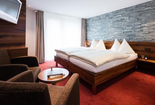 Bed, Hotel Continental in Zermatt