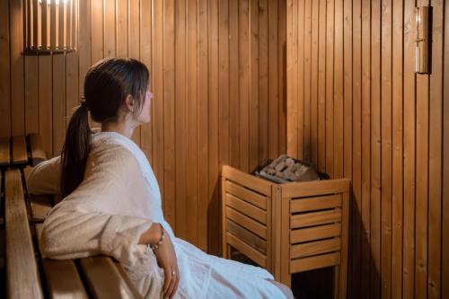 Sauna, Wuau! Hotel Galanthus & Spa in Soldeu