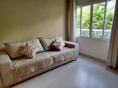 Flat Moderno e Confortável na Praia de Juquehy – khách sạn tại Juquei