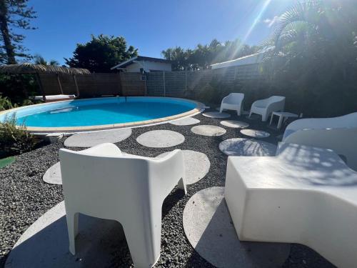 Villa Mandala à 500 m de la plage 5