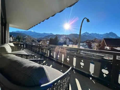 Gipfelbussi in Garmisch-Partenkirchen, Deutschland