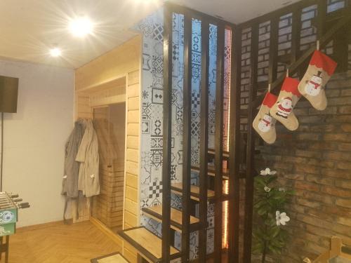 Dom na zboczu Kistowo z Balią, Sauną i basenem letnim (Dom na zboczu Kistowo z Balia, Sauna i basenem letnim) in Сулєжино