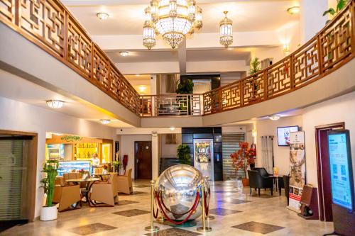 大堂, Hotel Lubumbashi in 盧本巴希