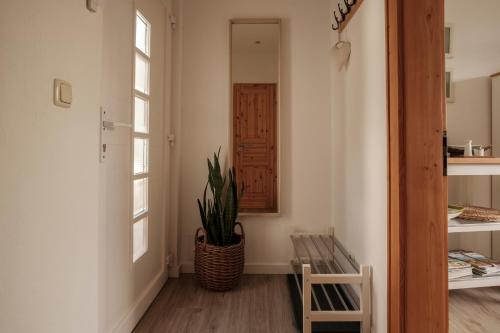 入口, Ferien-und Montagewohnung Cramer in 格羅爾茨霍芬