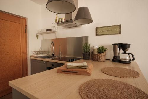 廚房, Ferien-und Montagewohnung Cramer in 格羅爾茨霍芬