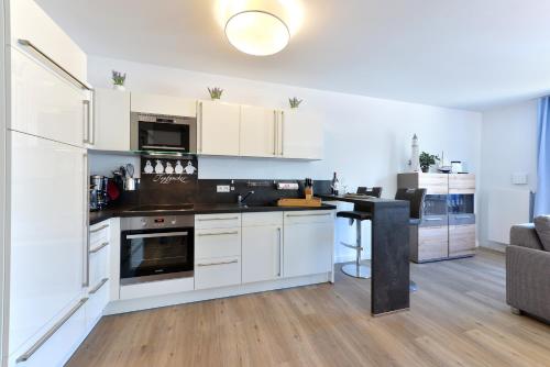 virtuve, Ferienwohnung Sonnensegler in Breege