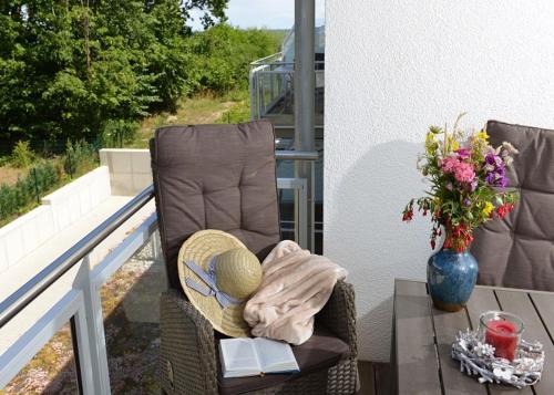 Balkons/terase, Ferienwohnung Sonnensegler in Breege