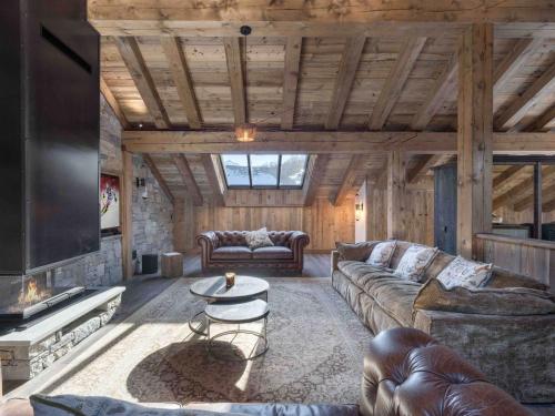 Chalet Meribel Raffort 12 pers, piscine, animaux admis - FR-1-566-84 in Le Raffort