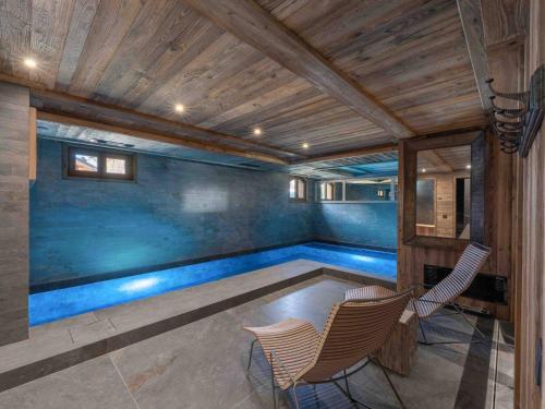 Chalet Meribel Raffort 12 pers, piscine, animaux admis - FR-1-566-84 in Le Raffort