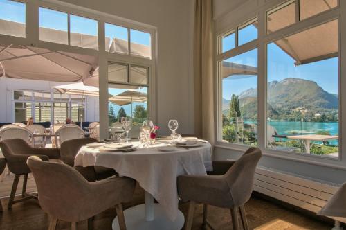 Restorāns, Hotel Beau Site Talloires B SPA in Talloires-Montmin
