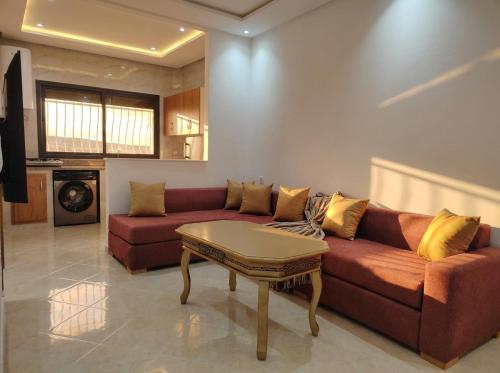 Shared lounge/TV area, Nouveau Immeuble perfect Appartements pour location a Tanger in Boukhalef