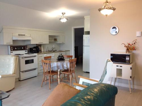 ห้องครัว, Domaine sur une plage in เซนต์ เฟลิเชี่ยน