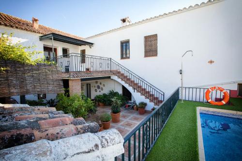 Erkély/terasz, Hotel Palacio del Intendente in Guarroman