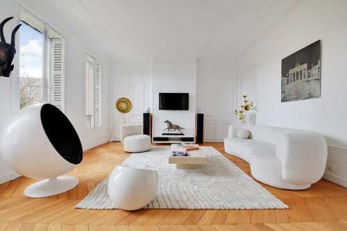 Luxury Apartment 4BR-8P-Eiffel Tower